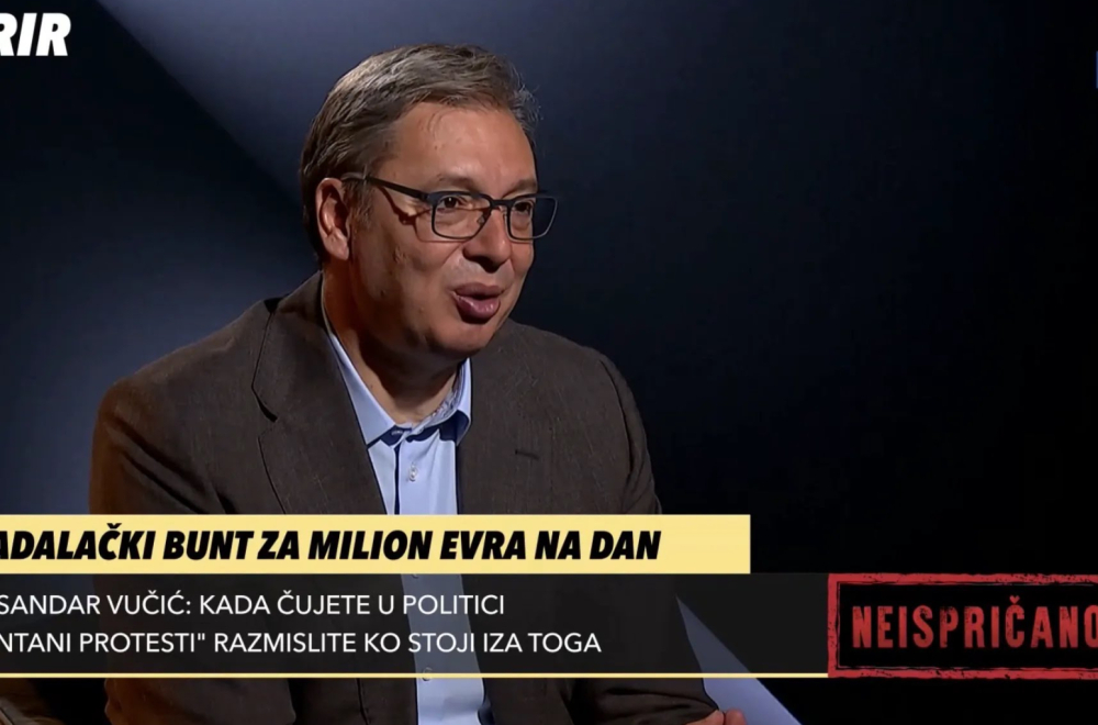 Pukla nam je guma, a iz žita su se pojavila trojica sa automatskim puškama; Vučić o situaciji kod Prizrena