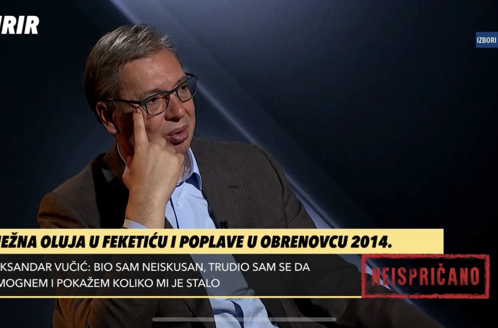 Vučić otkrio detalj iz mladosti: Nadao sam se da ću biti advokat. Majka mi je kupovala knjige