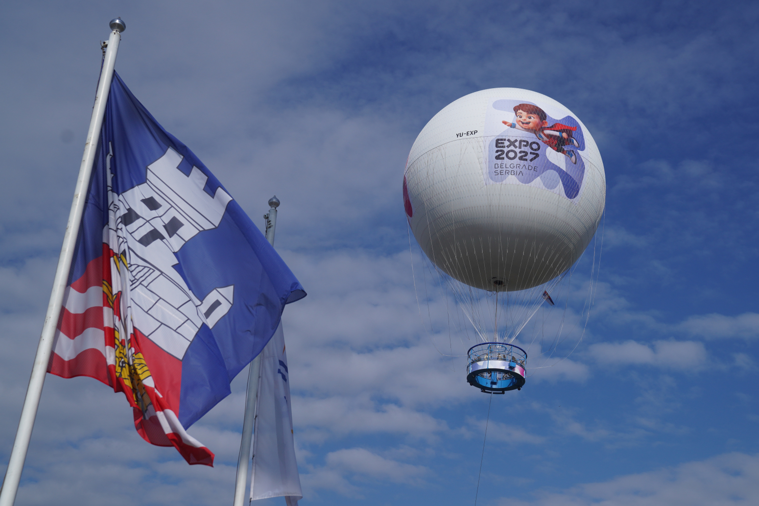 Panoramski balon na Adi Ciganliji: Let do 150 metara traje do deset minuta