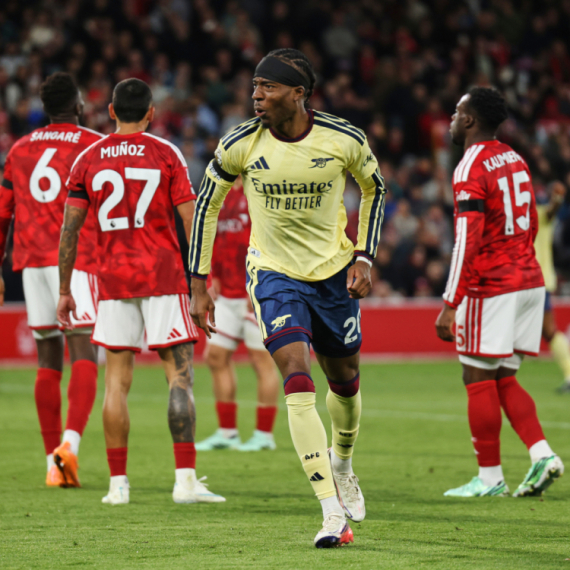 Madueke spasao muka Arsenal u Notingemu