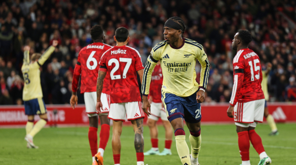 Madueke spasao muka Arsenal u Notingemu