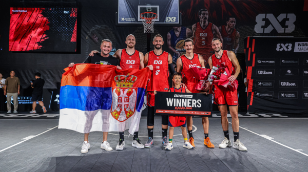 Ub pokorio Makao: Treća titula na Svetskoj turneji, Branković MVP! VIDEO