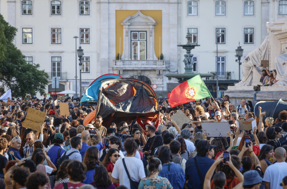 Kuva i u Portugalu?; Hiljade ljudi na ulicama zbog stambene krize VIDEO