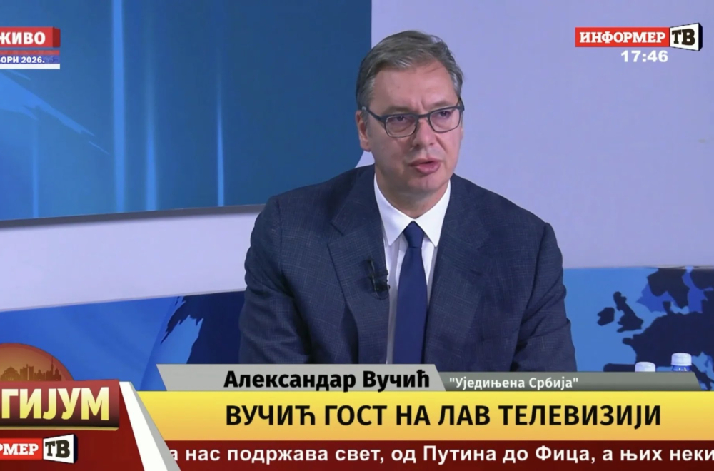 Vučić: "N1 se uplašio od 24 minuta razgovora sa mnom"; "Ovo je čist fašizam, boriću se još jače"