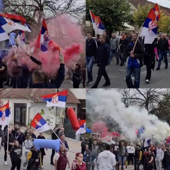 Brus stao uz Vučića: Građani izašli na ulice da pruže podršku listi "Ujedinjena Srbija" VIDEO