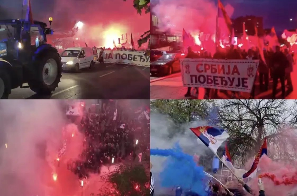 Građani pružaju podršku Ujedinjenoj Srbiji; Reke ljudi na ulicama – Kruševac, Vranje, Loznica, Kula