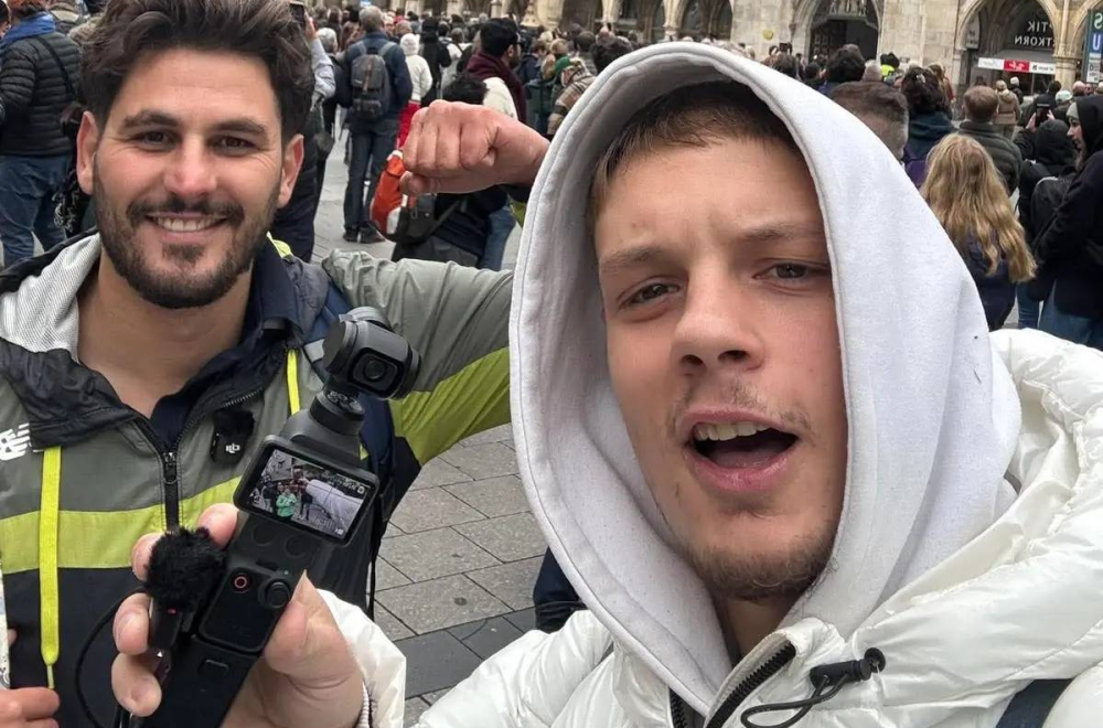 Krenuli na putovanje sa 20 evra u džepu: Andrija i Miloš oduševljaju Evropu, svaki dan se snalaze FOTO