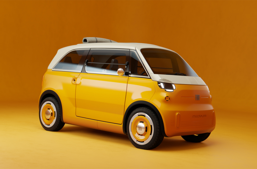 Fiat ima novo rešenje za grad: Četiri sedišta u automobilu od samo tri metra FOTO