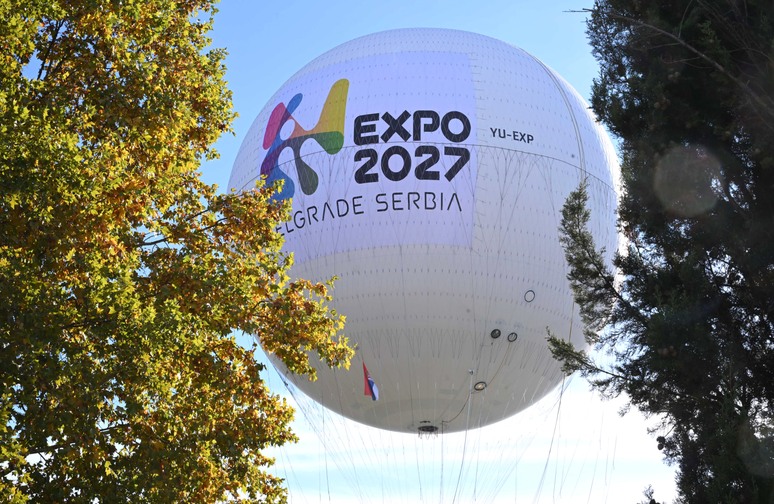 EXPO panoramski balon oduševio sve: Na Adi Ciganliji okupio veliki broj porodica FOTO