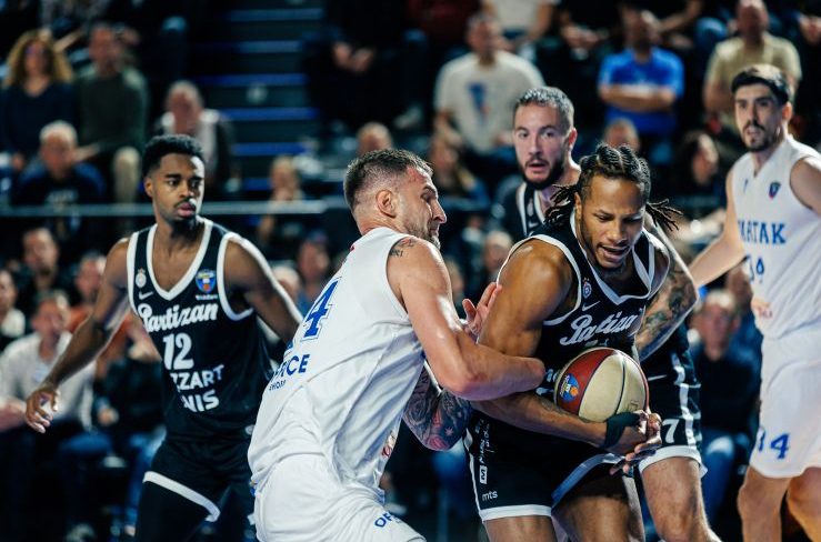Partizan preživeo Suboticu – debitant Rivs junak crno-belih