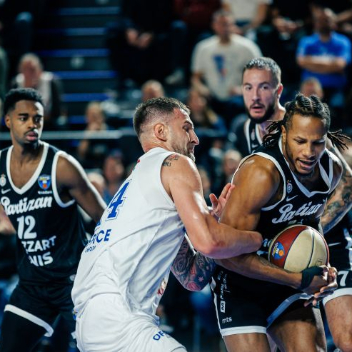 Partizan preživeo Suboticu – debitant Rivs junak crno-belih
