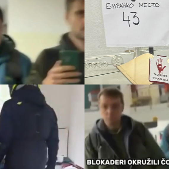 Blokaderi maltretiraju građane i napadaju policiju, nasrnuli na Vučićevu majku; Brutalno krše izbornu tišinu