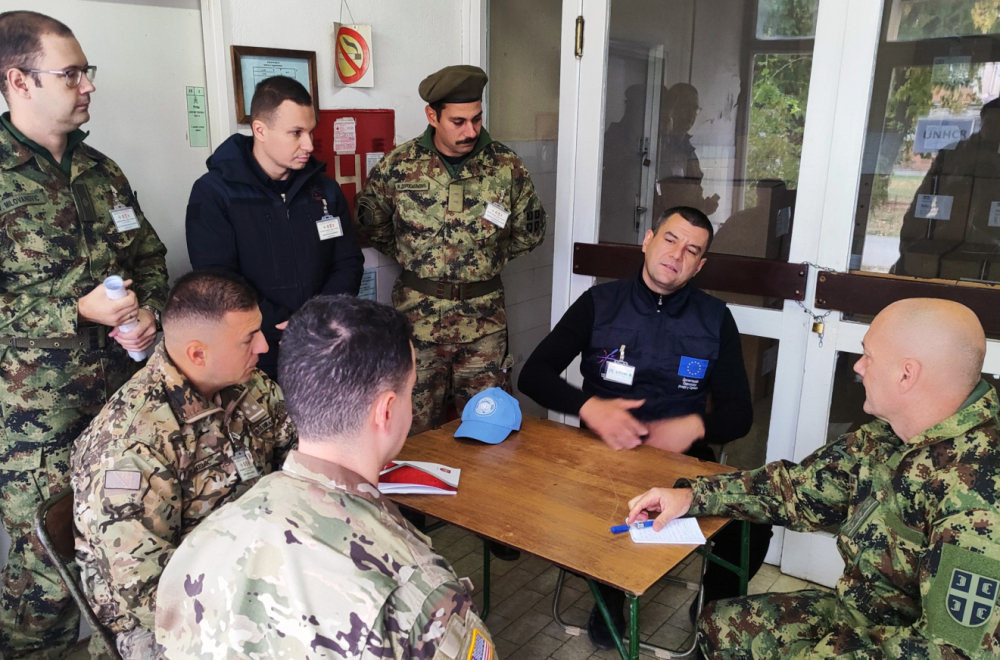 U kasarni u Kruševcu zajedno se obučavaju vojnici iz Srbije i sveta: Među instruktorima i Amerikanci, Italijan