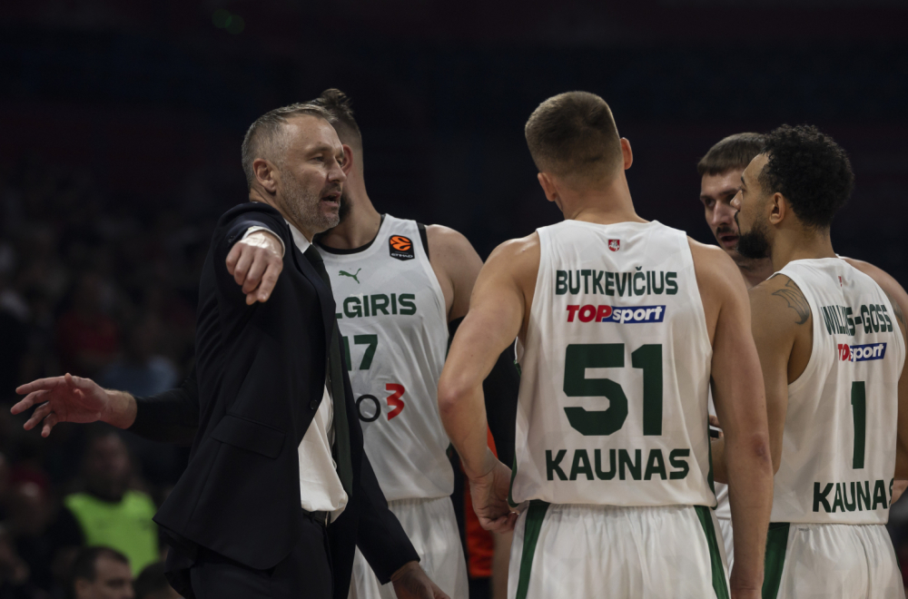Trener Žalgirisa upozorio na Partizan: Postoje i nepoznanice