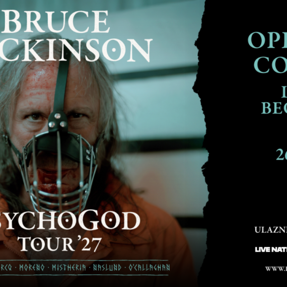 Brus Dikinson stiže u Srbiju: Frontmen grupe Ajron Mejden zakazao veliki koncert u Luci Beograd