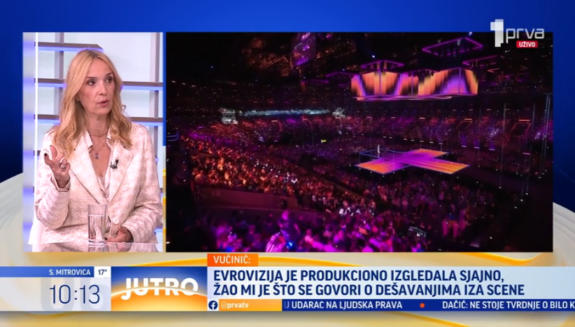 Duška Vučinić i Minja Mrđonović o Evroviziji