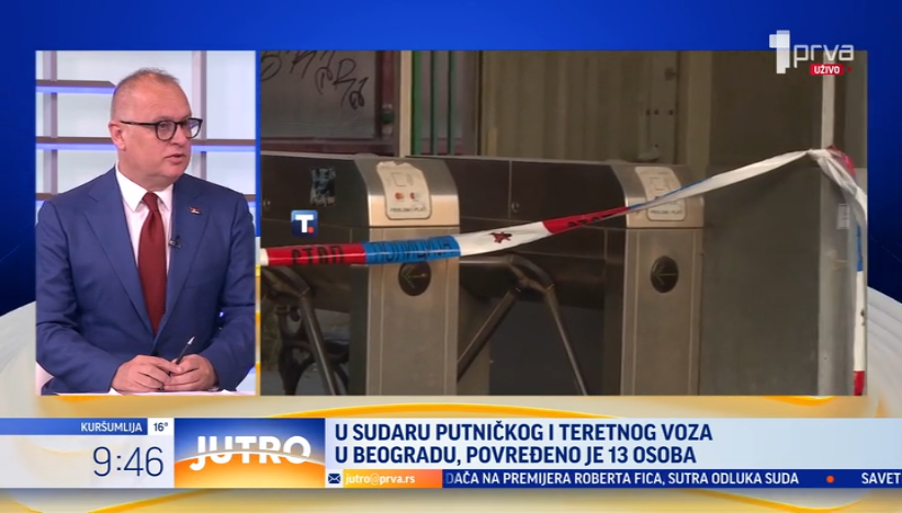 Vesić: Saobraćaj na jednom koloseku u tunelu uspostavljen noćas