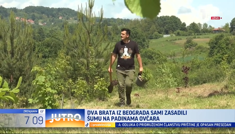 Braća iz Beograda napravili "fabriku kiseonika" kod Čačka