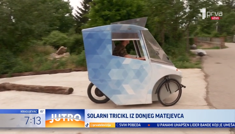 Prvi solarni tricikl
