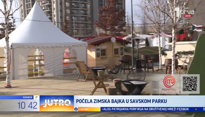 Zimska bajka u Beogradu na vodi