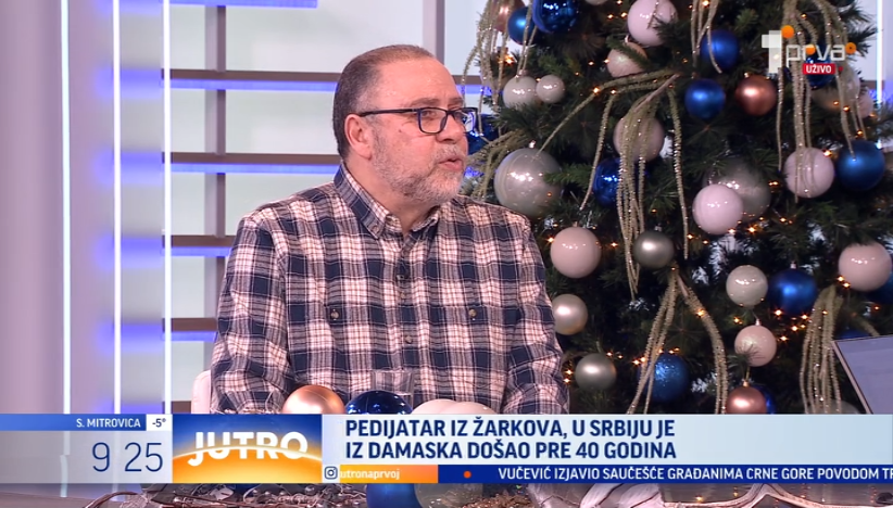 Pedijatar iz Damaska život izgradio u Srbiji