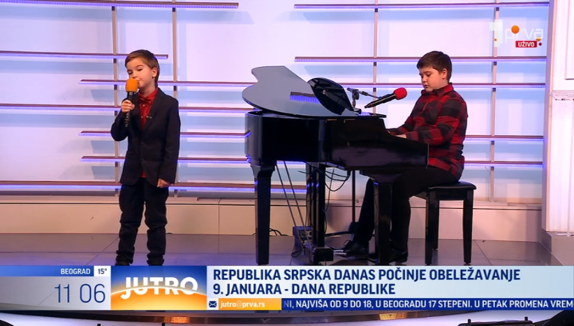 Braća Dimitrije i David Božić od malih nogu uspešni muzičari