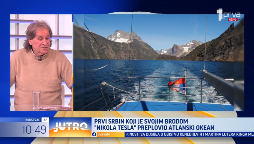 Brodom "Nikola Tesla" preplovio Atlanski okean