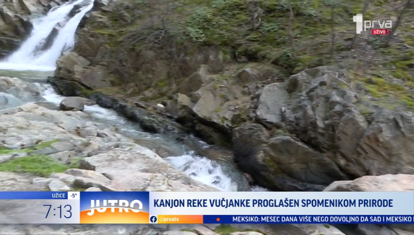 Kanjon reke Vučjanke proglašen spomenikom prirode
