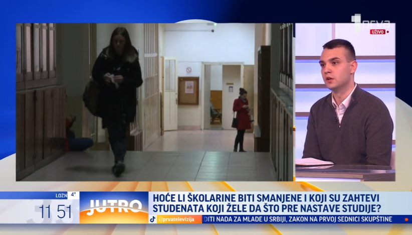 Studenti udruženja Studenti 2.0 gosti Jutra