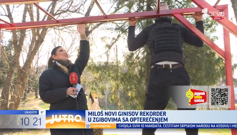 Miloš Blagojević oborio Ginisov rekord