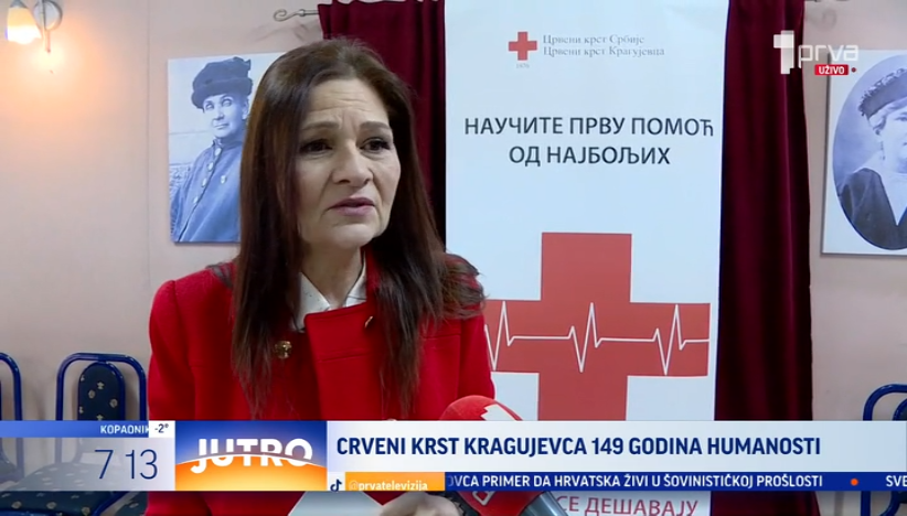 Crveni krst u Kragujevcu jedan od najstarijih, ali i najuspešnijih