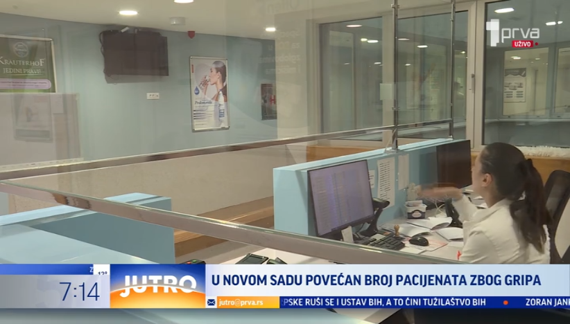 U Novom Sadu povećan broj pacijenata zbog gripa