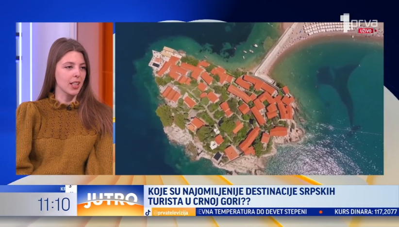 Ovo su omiljene destinacija srpskih turista u Crnoj Gori