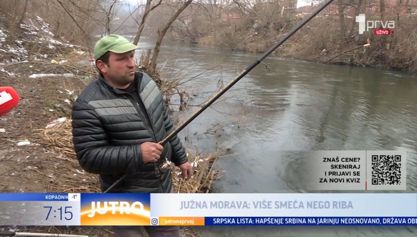Više smeća nego ribe: Južna Morava je sada Tužna Morava