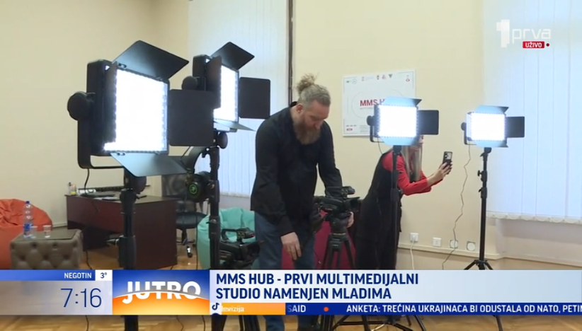 Prvi multimedijalni studio namenjen mladima
