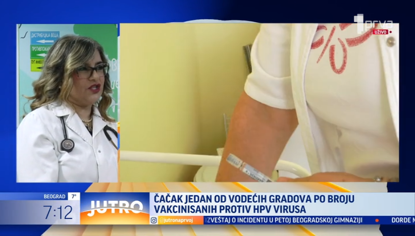 Čačak jedan od vodećih gradova po broju vakcinisanih