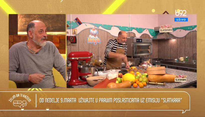 "Slatkara" sa Sašom Mišićem na TV B92