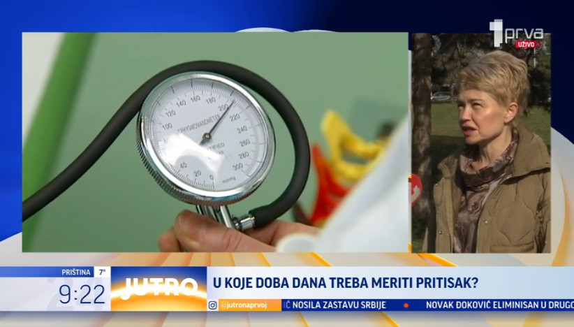 Sa naglim promenama temperature dolazi do promene krvnog pritiska