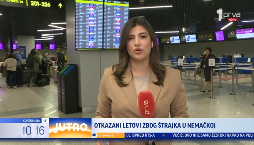Zbog štrajka u Nemačkoj otkazano na hiljade letova