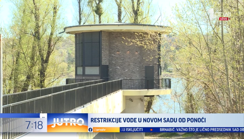 Restrikcije vode u Novom Sadu od ponoći
