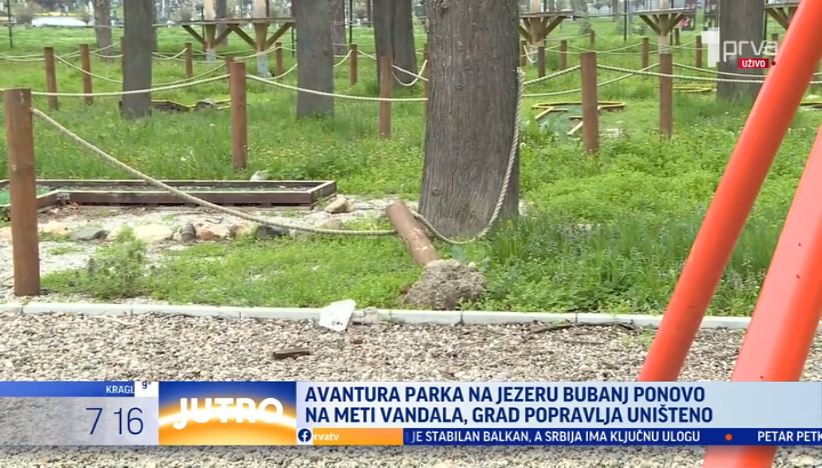Avantura park ponovo na meti vandala