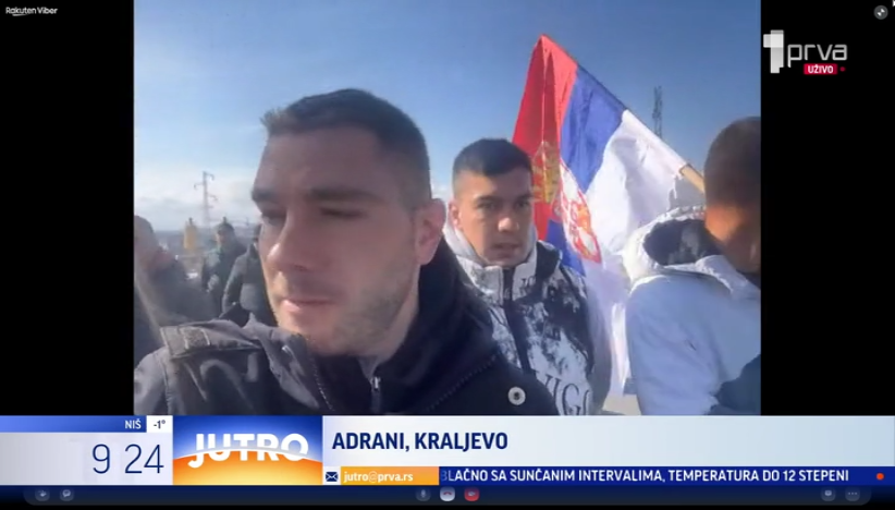 Srbi sa KiM pešače ka Beogradu; Dušan Mićović u Jutru TV Prva