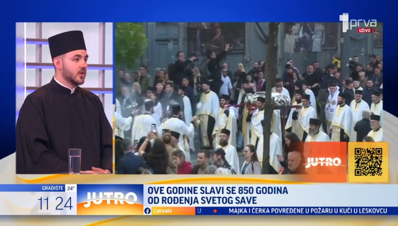 Mošti svetog Save stigle u Vaznesenjski Hram