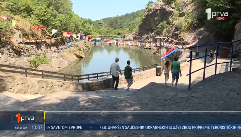 Uredjeno kupalište nedaleko od Vučja savršeno za leto