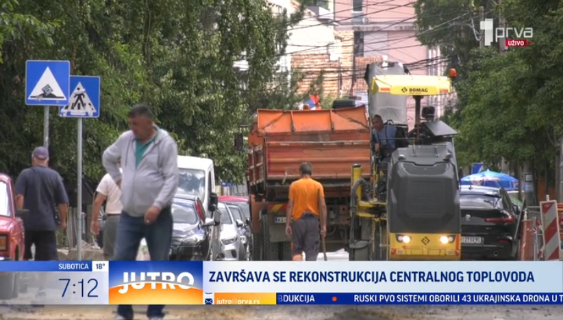 Rekonstruiše se centralni gradski toplovod u Kragujevcu