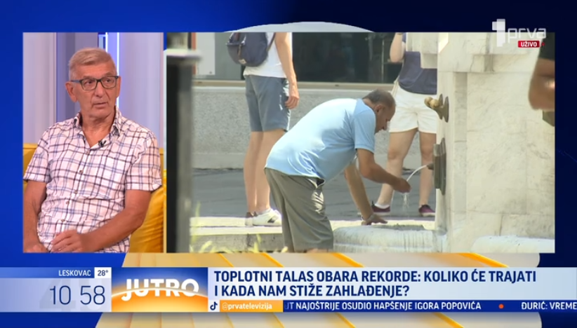 Gost Juta meteorolog RHMZ-a Nedeljko Todorović