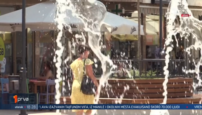 Vreli talas u Srbiji