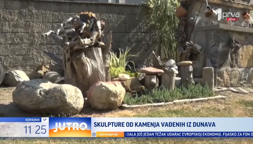 Neverovatne skulpture na obali Dunava: Voda izacuje neobične oblike