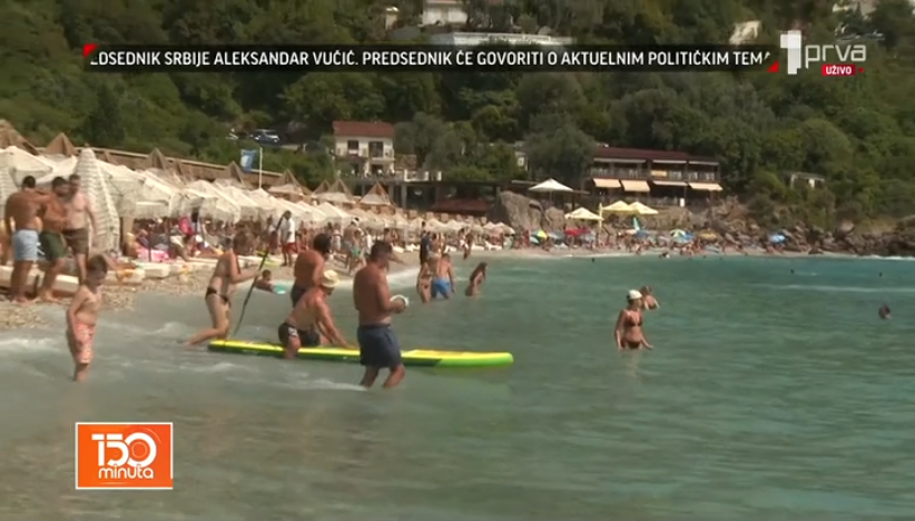 Plaža Drobni pijesak mami sve više turista