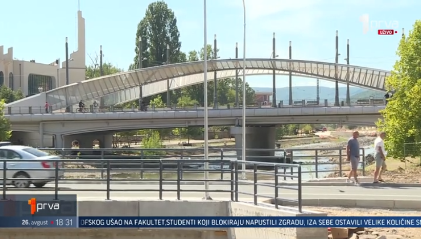 Otvoren novi most na Ibru u Kosovskoj Mitrovici